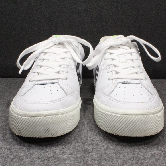 Cariuma Vallely Pro White Black Skateboard Sneakers Men's Size 12 (11.5) - Picture 2 of 11